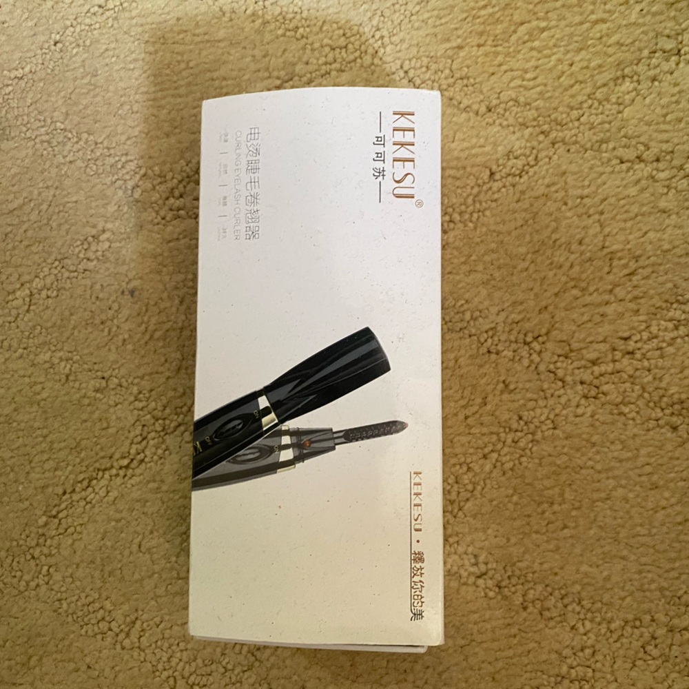 Heat eyelash curler